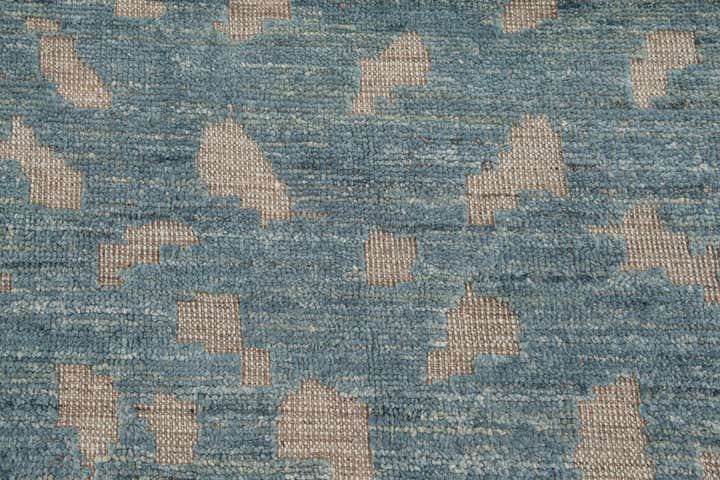 12' 8 x 14' 2 Hand Knotted Darya Wool Rug