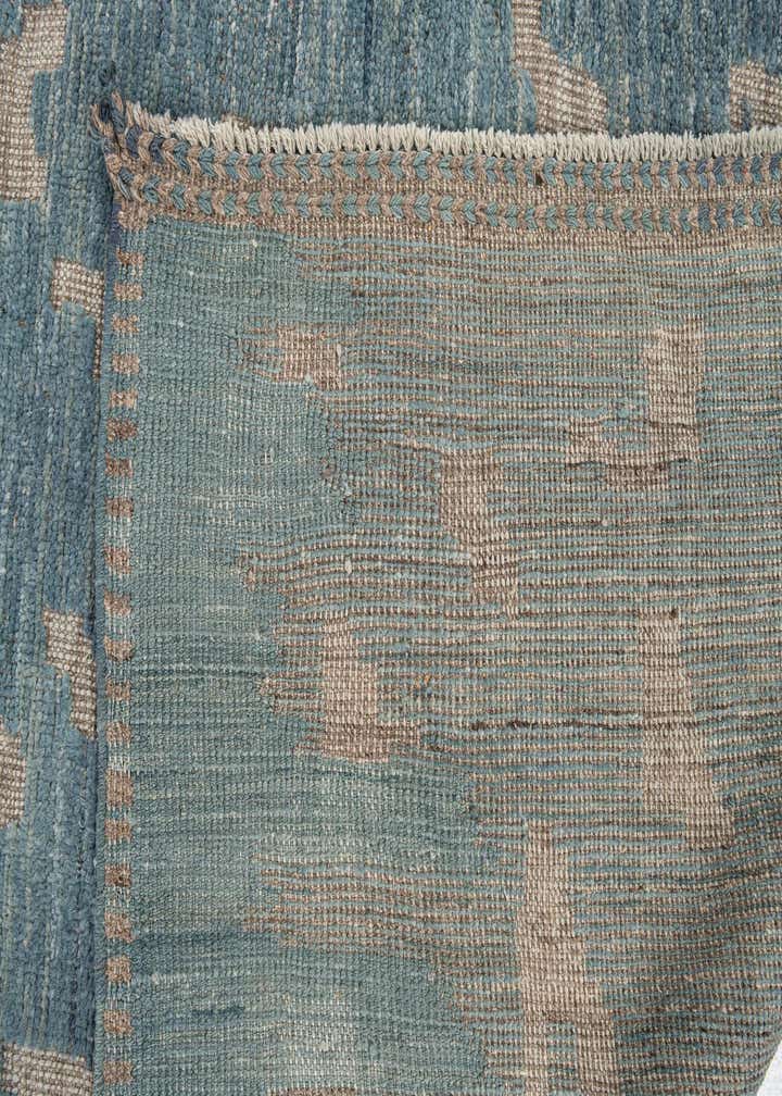 12' 8 x 14' 2 Hand Knotted Darya Wool Rug