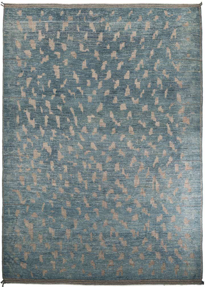 12' 8 x 14' 2 Hand Knotted Darya Wool Rug