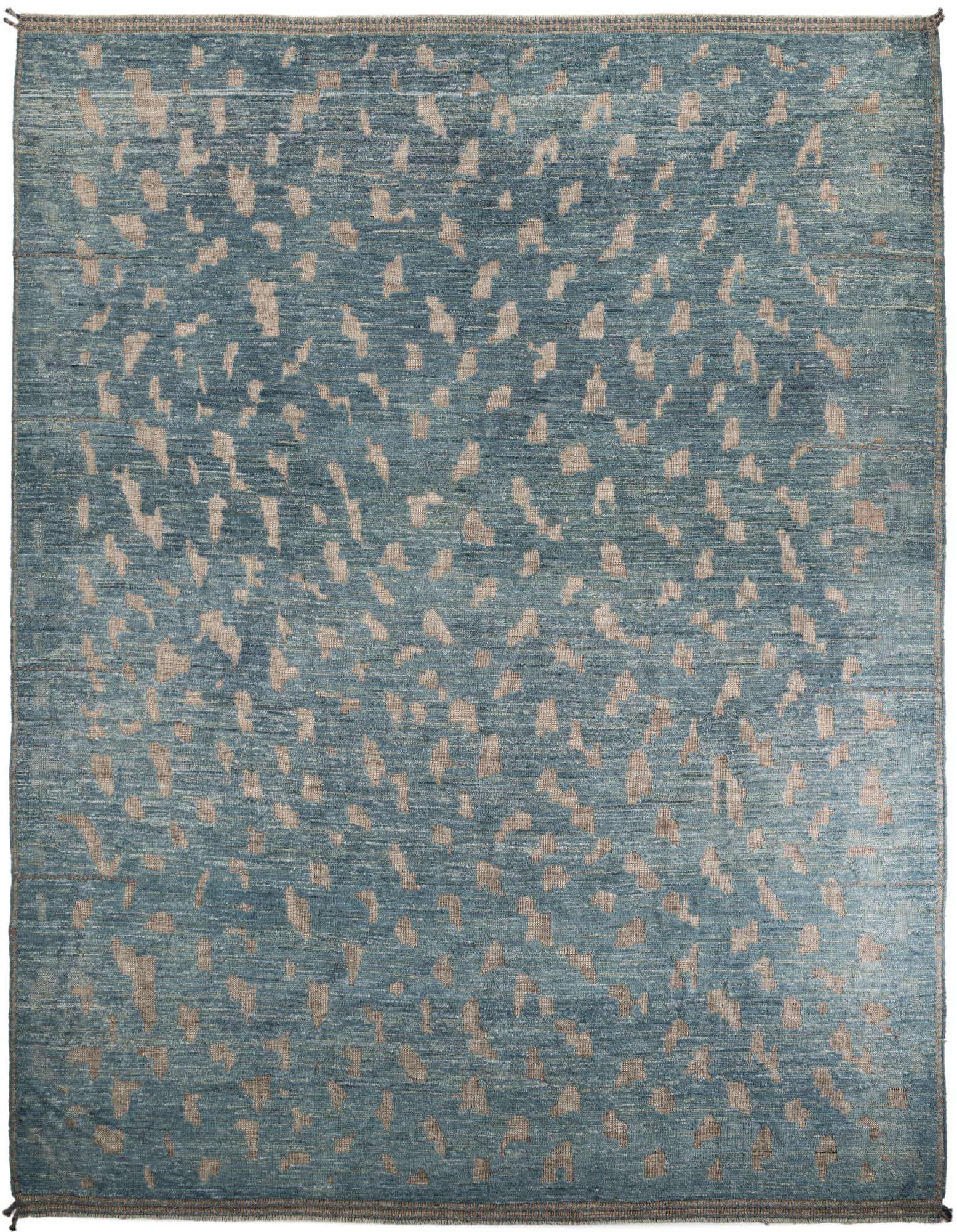 12' 8 x 14' 2 Hand Knotted Darya Wool Rug
