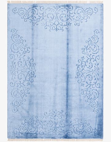 5' 7 x 7' 11 Hand Knotted Darya Wool Rug