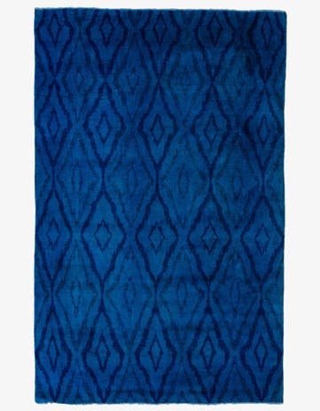 6' 5 x 9' 9 Hand Knotted Darya Wool Rug