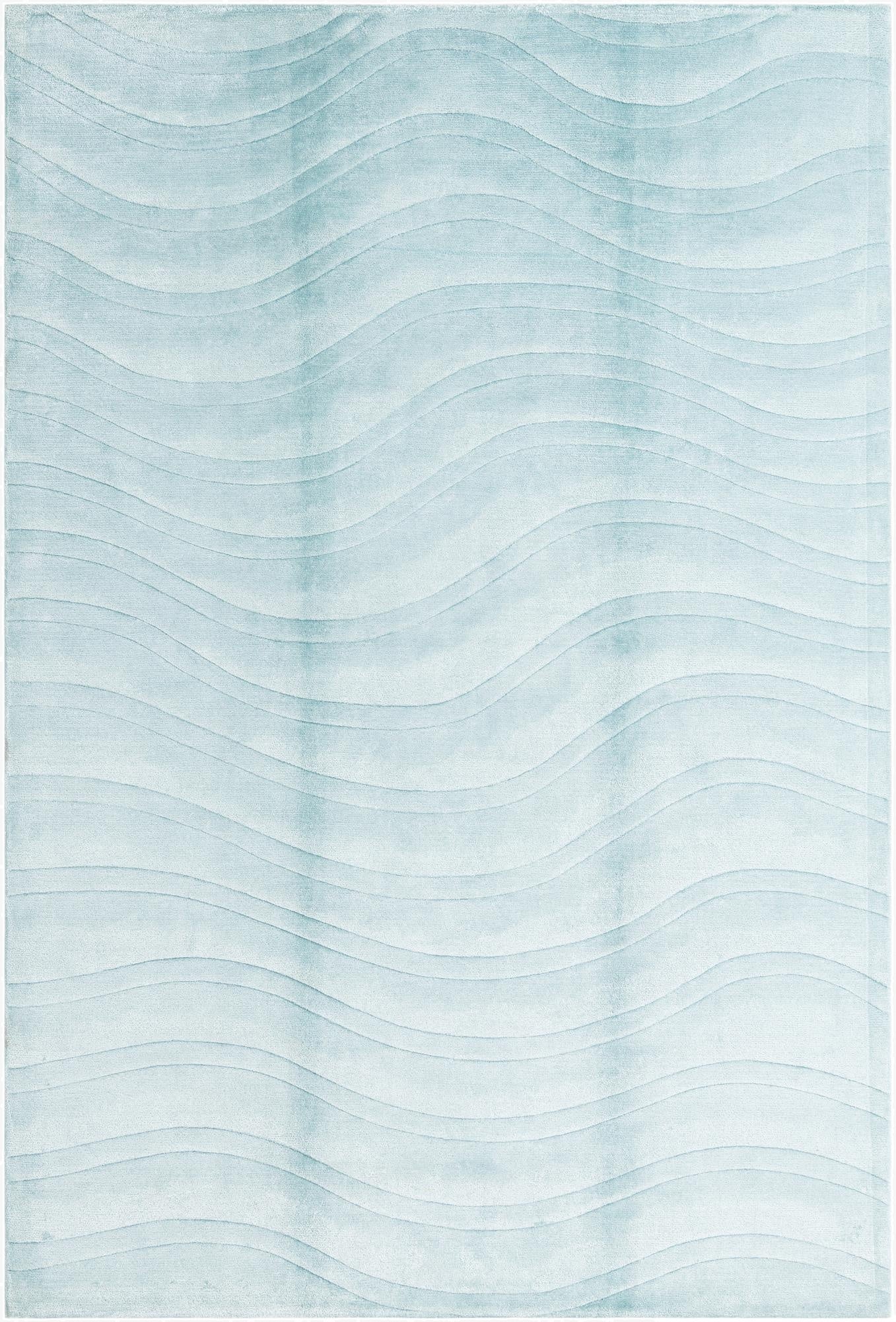 6' 7 x 9' 8  Hand Knotted Darya Wool Rug