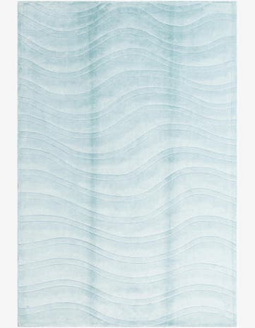 6' 7 x 9' 8 Hand Knotted Darya Wool Rug