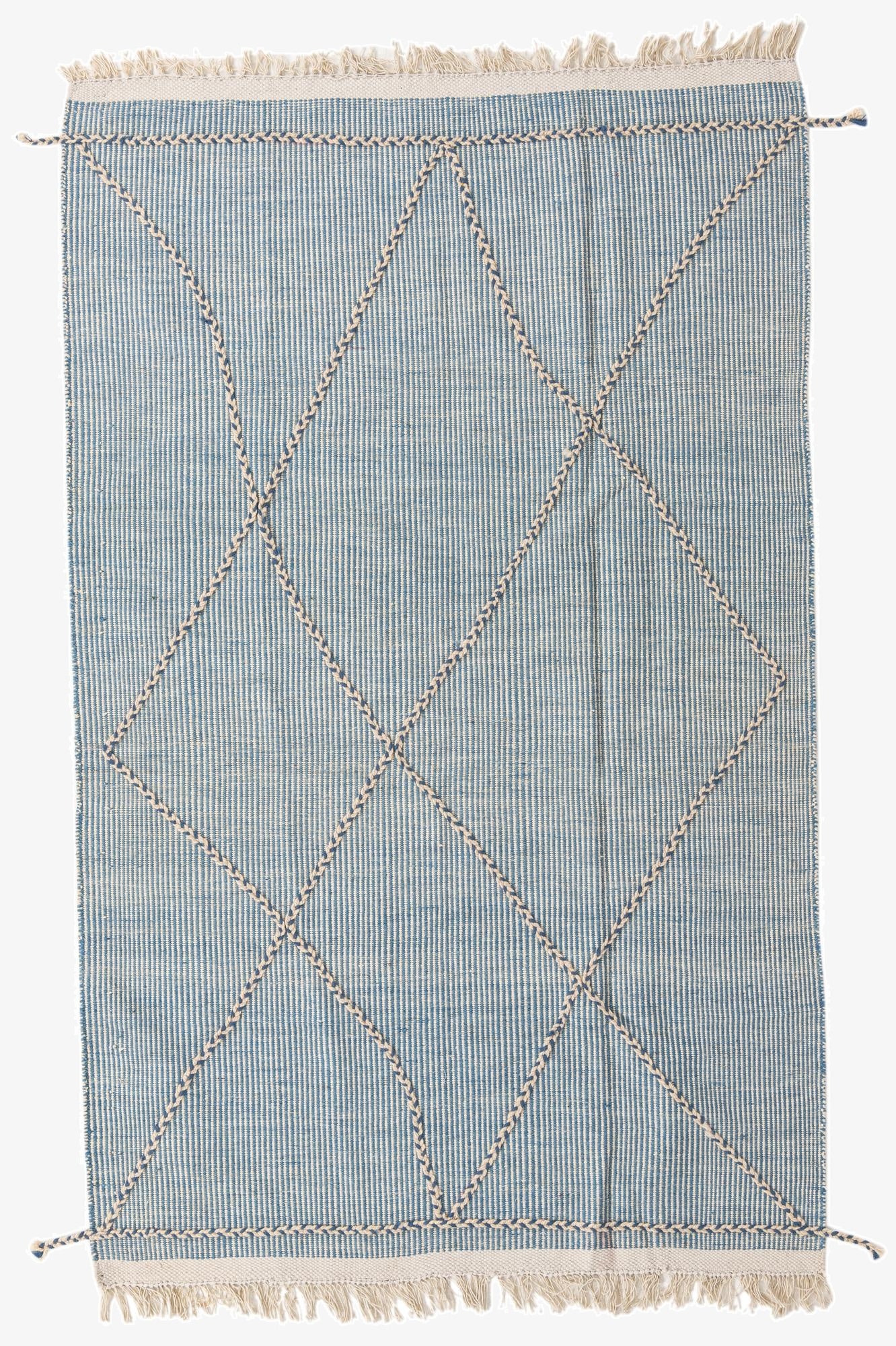 5' 3 x 8' 5  Hand Knotted Darya Wool Rug