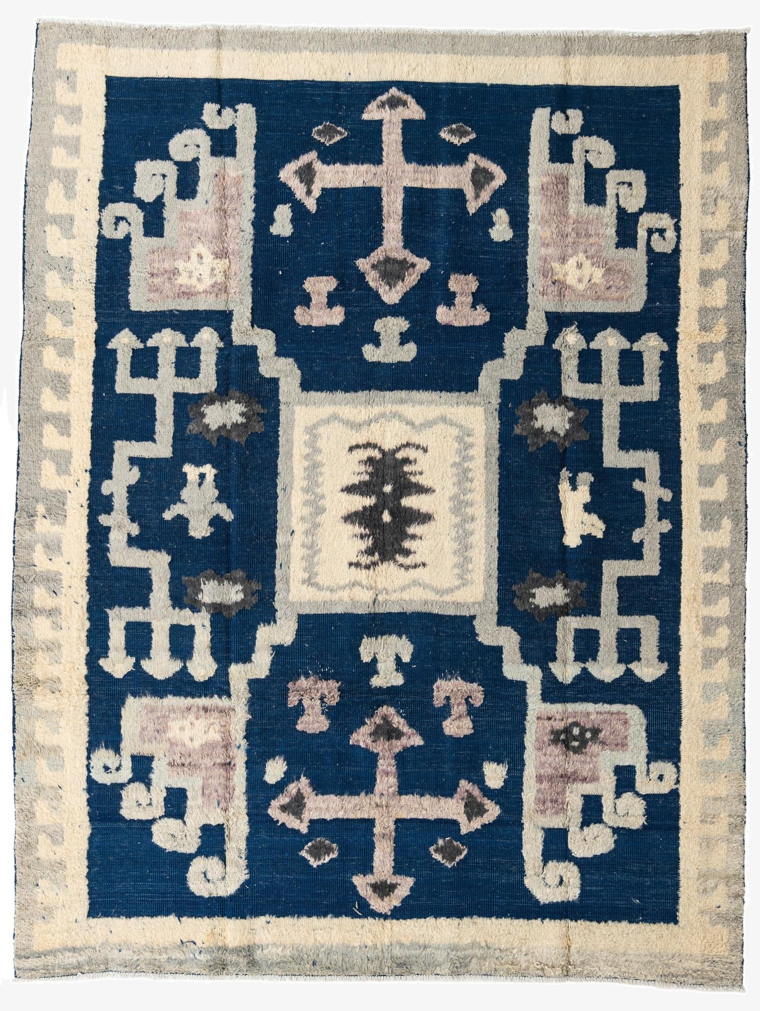 Primary image 8' 2 x 10' 6  Hand Knotted Darya Wool Rug