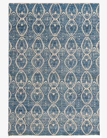 5' 5 x 7' 11 Hand Knotted Darya Wool Rug