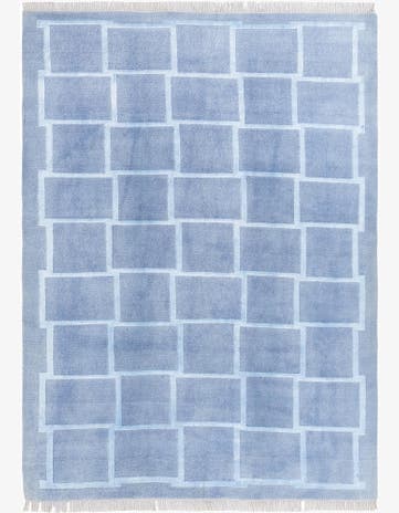 5' 9 x 8' Hand Knotted Darya Wool Rug