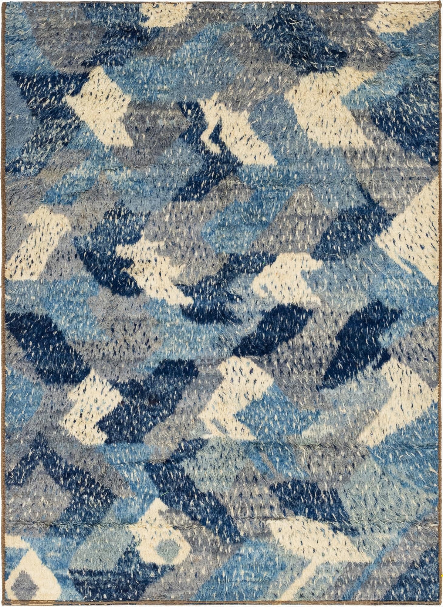 6' 7 x 9' 4  Hand Knotted Darya Wool Rug