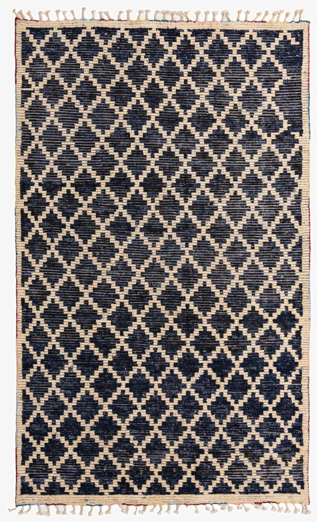 5' 10 x 9' 7  Hand Knotted Darya Wool Rug