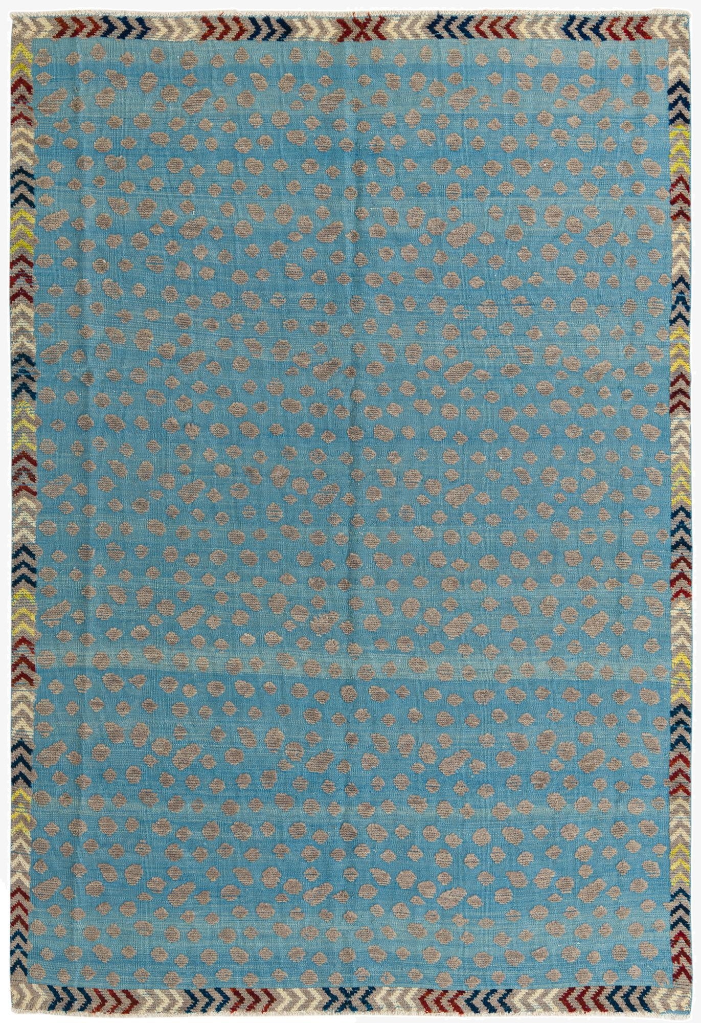 7' x 10' 1  Hand Knotted Darya Wool Rug