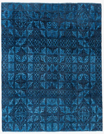 8' x 10' Hand Knotted Darya Rug