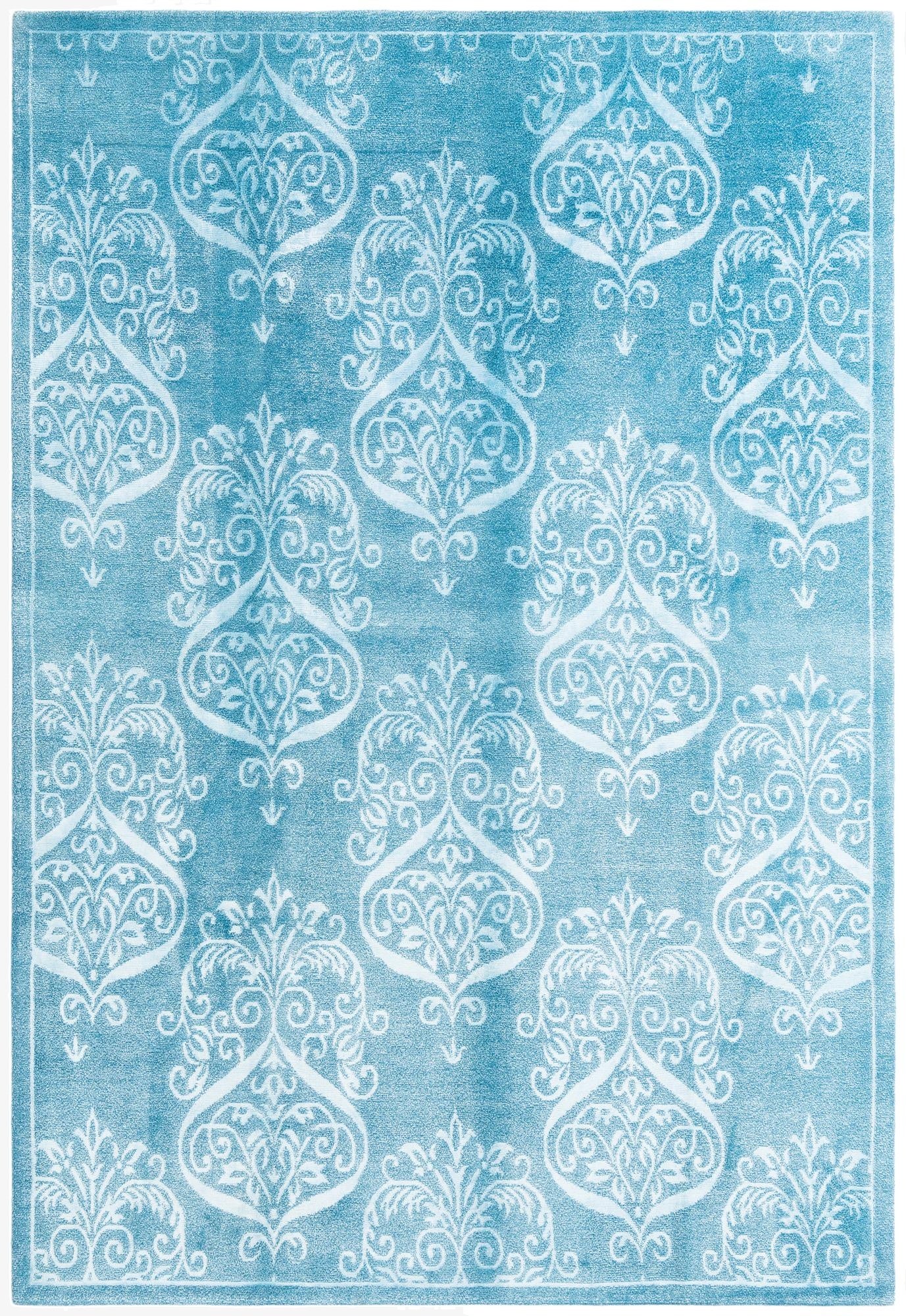 6' 9 x 9' 6  Hand Knotted Darya Wool Rug