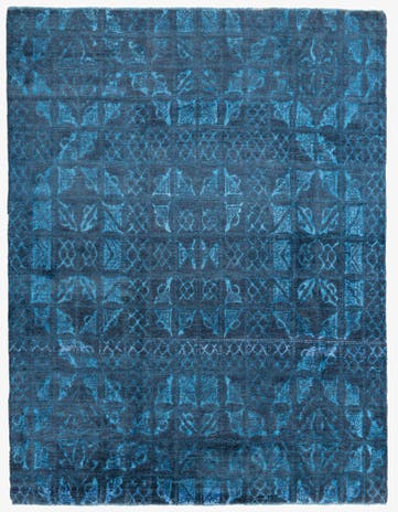 8' x 10' Hand Knotted Darya Rug