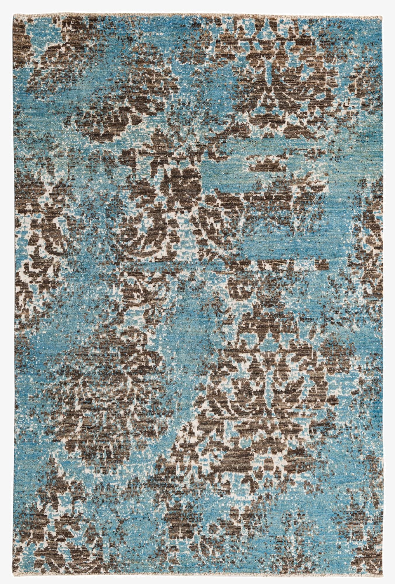6' x 9' 1  Hand Knotted Darya Rug