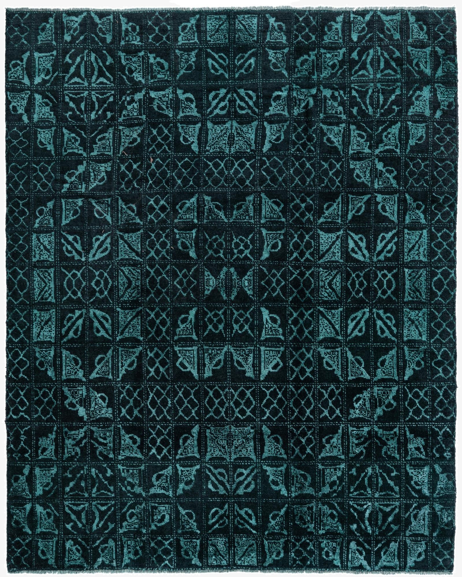 8' x 10'  Hand Knotted Darya Rug