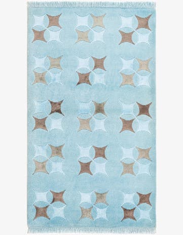 2' 11 x 4' 11 Hand Knotted Darya Wool Rug