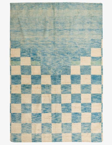 6' 9 x 10' Hand Knotted Darya Wool Rug