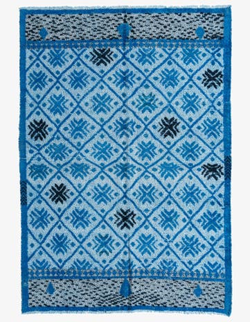 5' 7 x 8' 1 Hand Knotted Darya Wool Rug