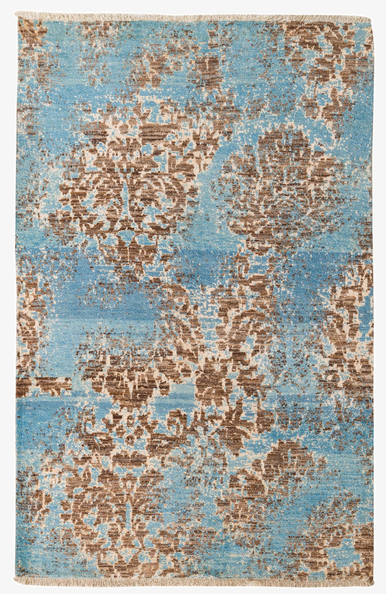 6' 1 x 9' 4  Hand Knotted Darya Rug