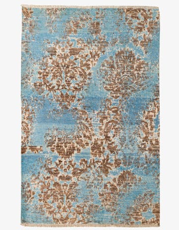 6' 1 x 9' 4 Hand Knotted Darya Rug