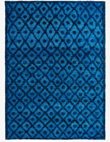 6' 9 x 9' 3 Hand Knotted Darya Wool Rug