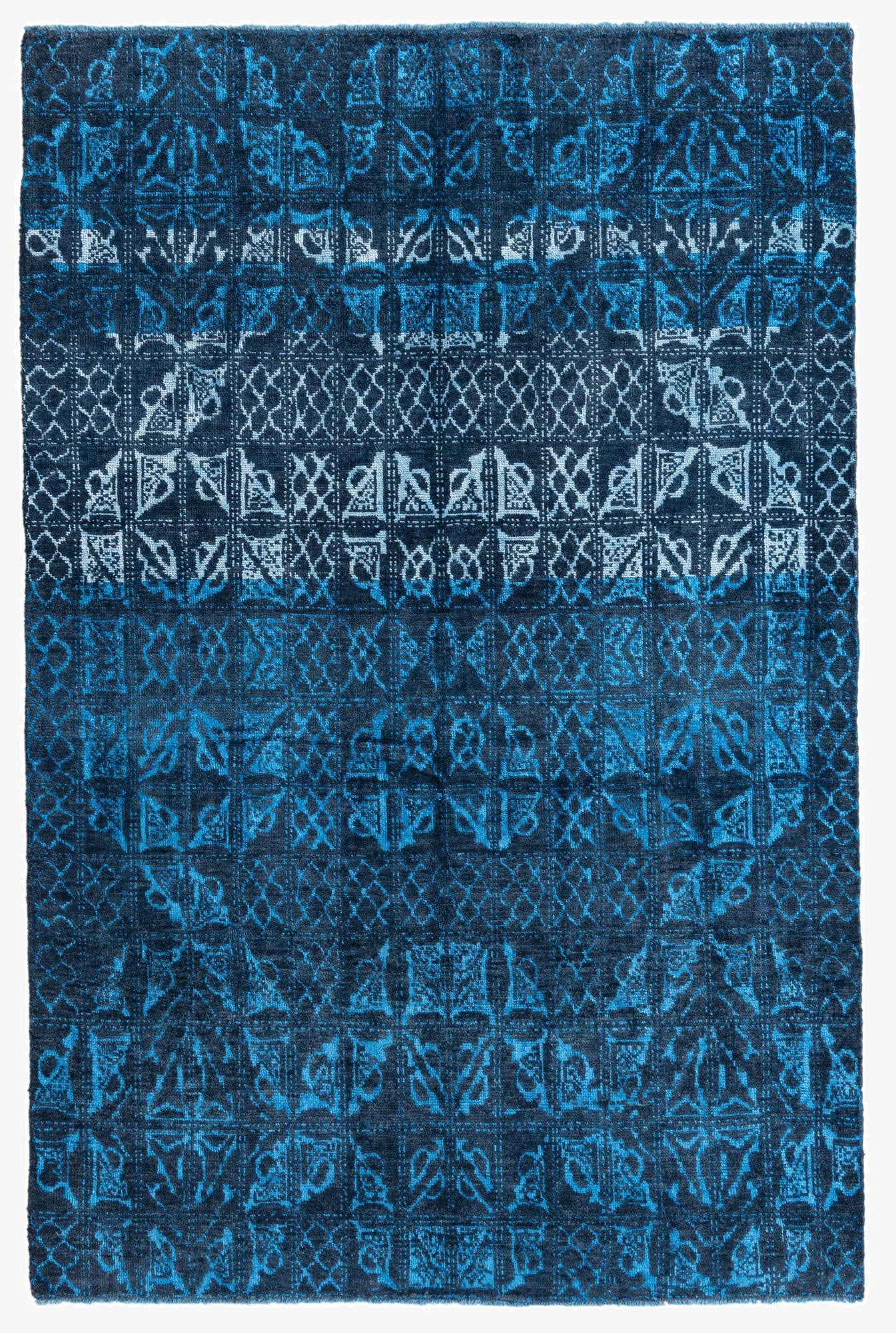 6' x 9' 2  Hand Knotted Darya Rug