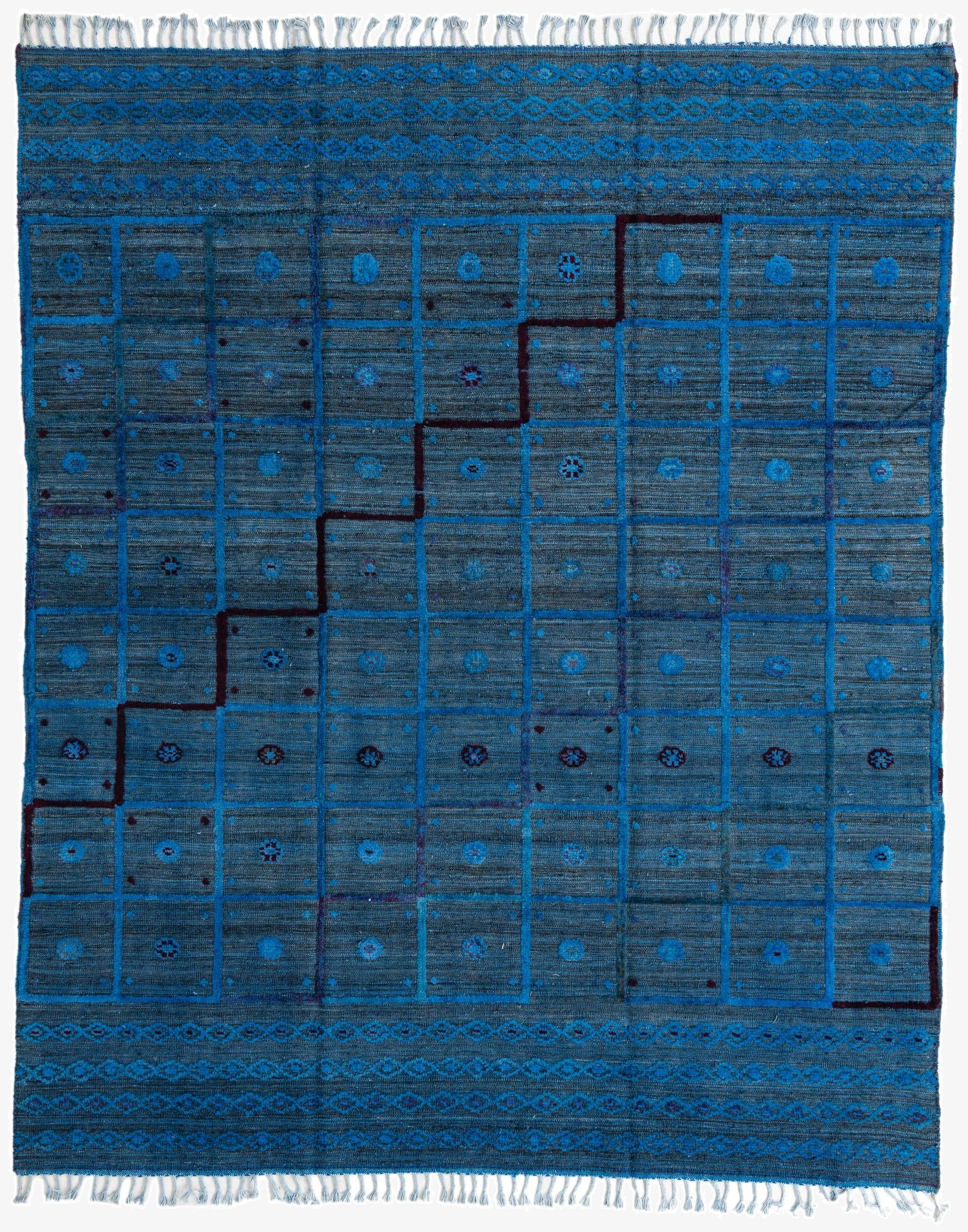 8' 4 x 10' 2  Hand Knotted Darya Wool Rug