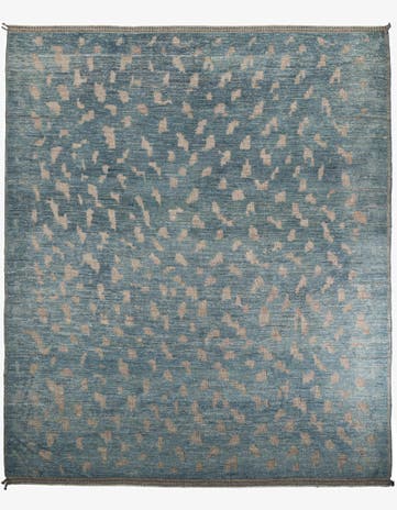 12' 8 x 14' 2 Hand Knotted Darya Wool Rug