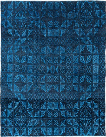 7' 9 x 10' Hand Knotted Darya Rug