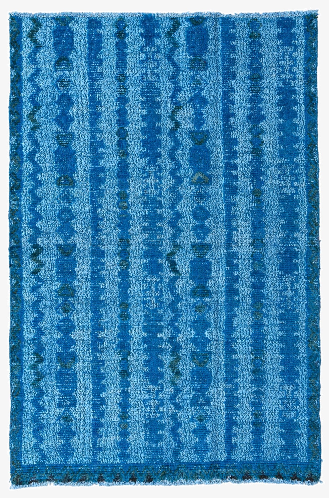 4' x 6' 2  Hand Knotted Darya Wool Rug