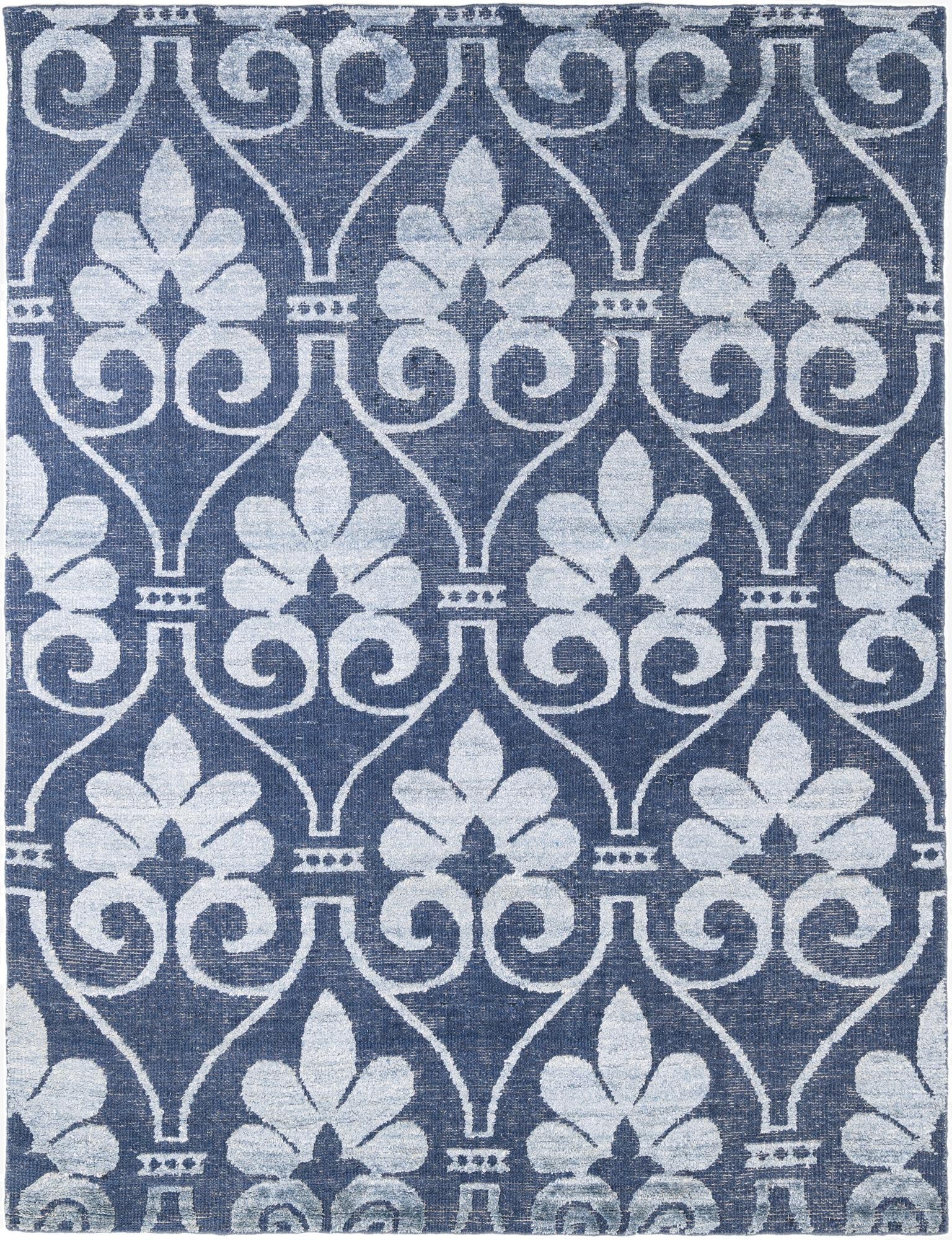 7' 4 x 9' 8  Hand Knotted Darya Rug