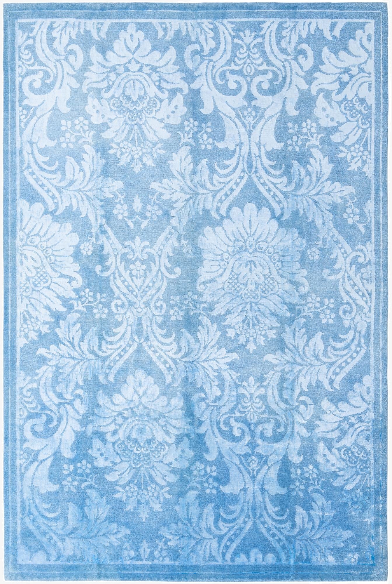 6' 8 x 10'  Hand Knotted Darya Wool Rug