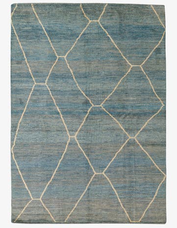5' 7 x 8' 1 Hand Knotted Darya Wool Rug