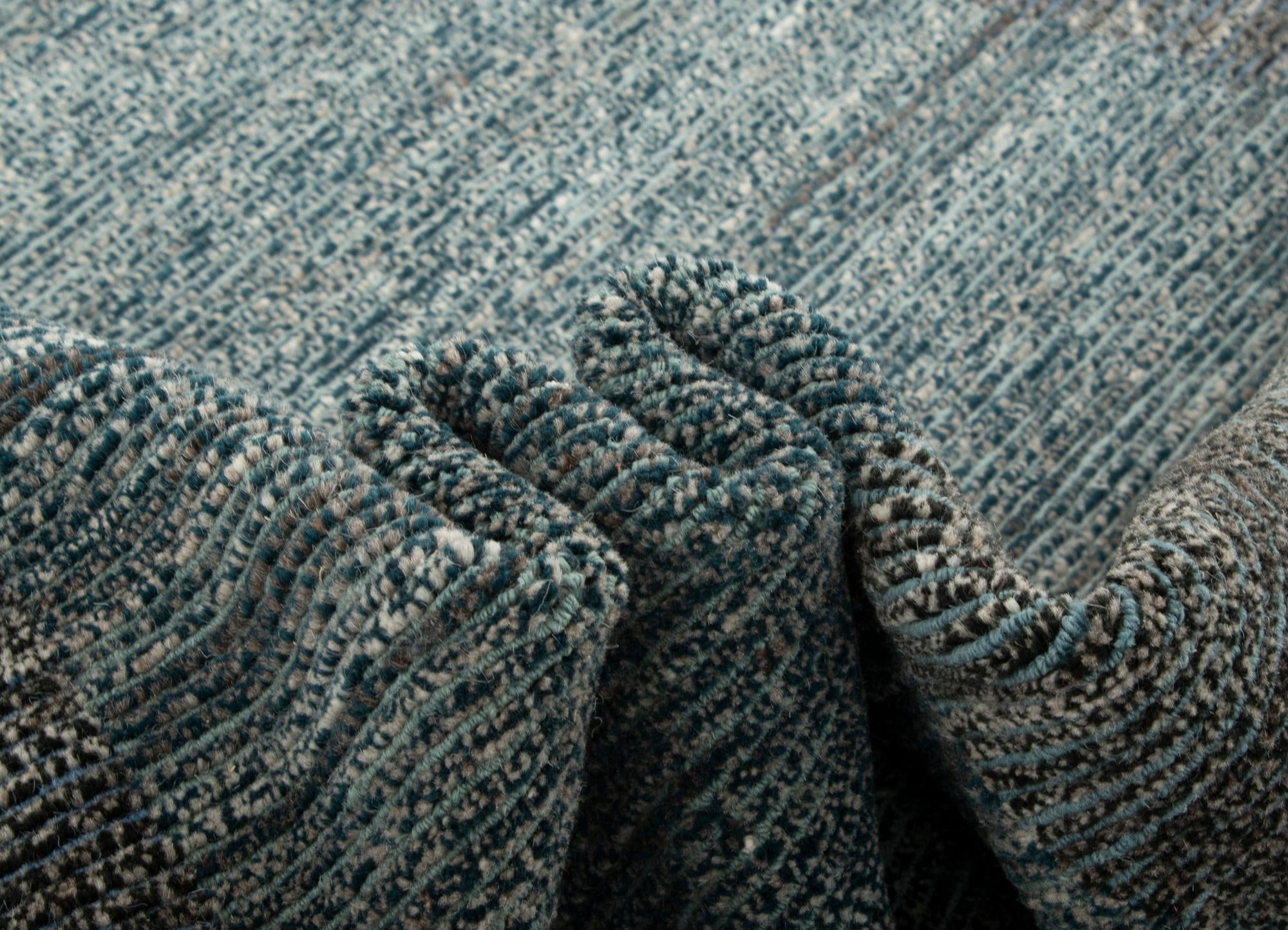 6' 8 x 9' 11 Hand Knotted Farona Wool Rug