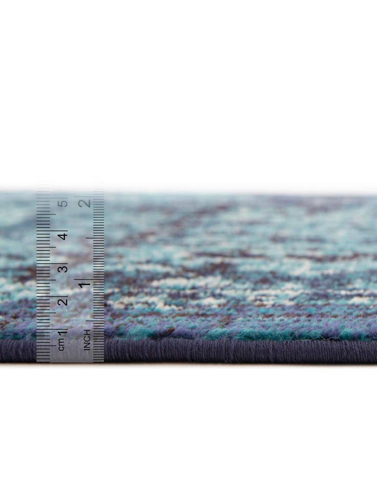 Detail image of 2' 2 x 3' Washable Fleur Rug