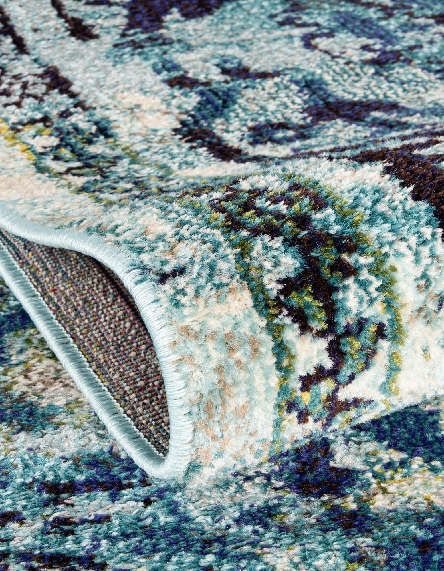 4' x 6' Washable Fleur Rug
