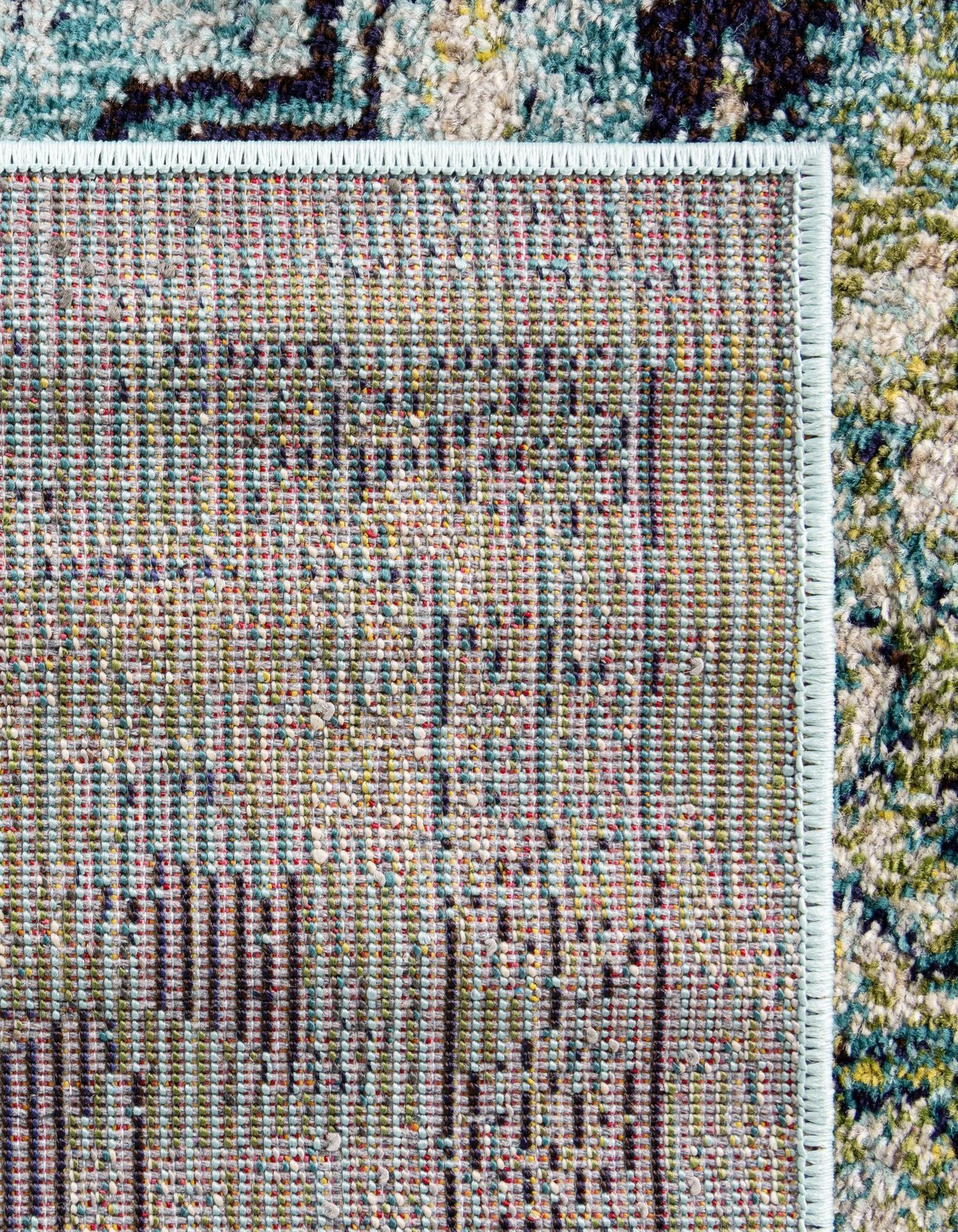 4' x 6' Washable Fleur Rug