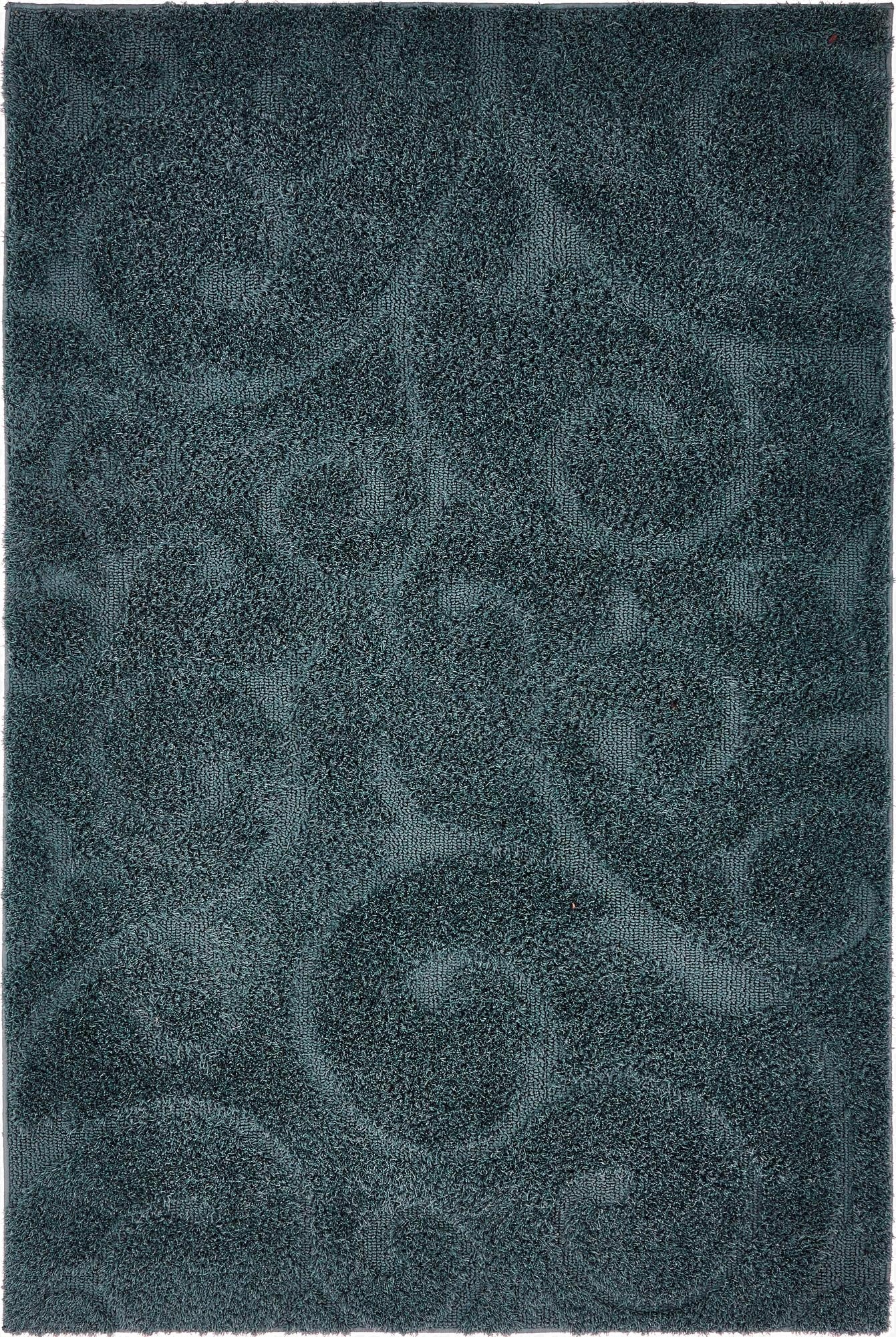 Primary image 4' x 6' Floral Shag Rug