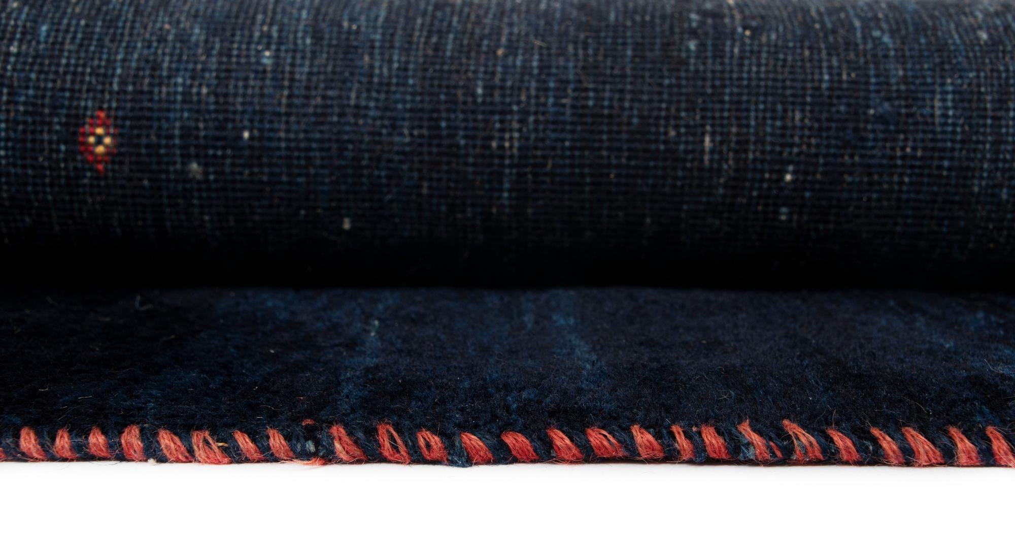 4' 1 x 6' 11 Gabbeh Rug