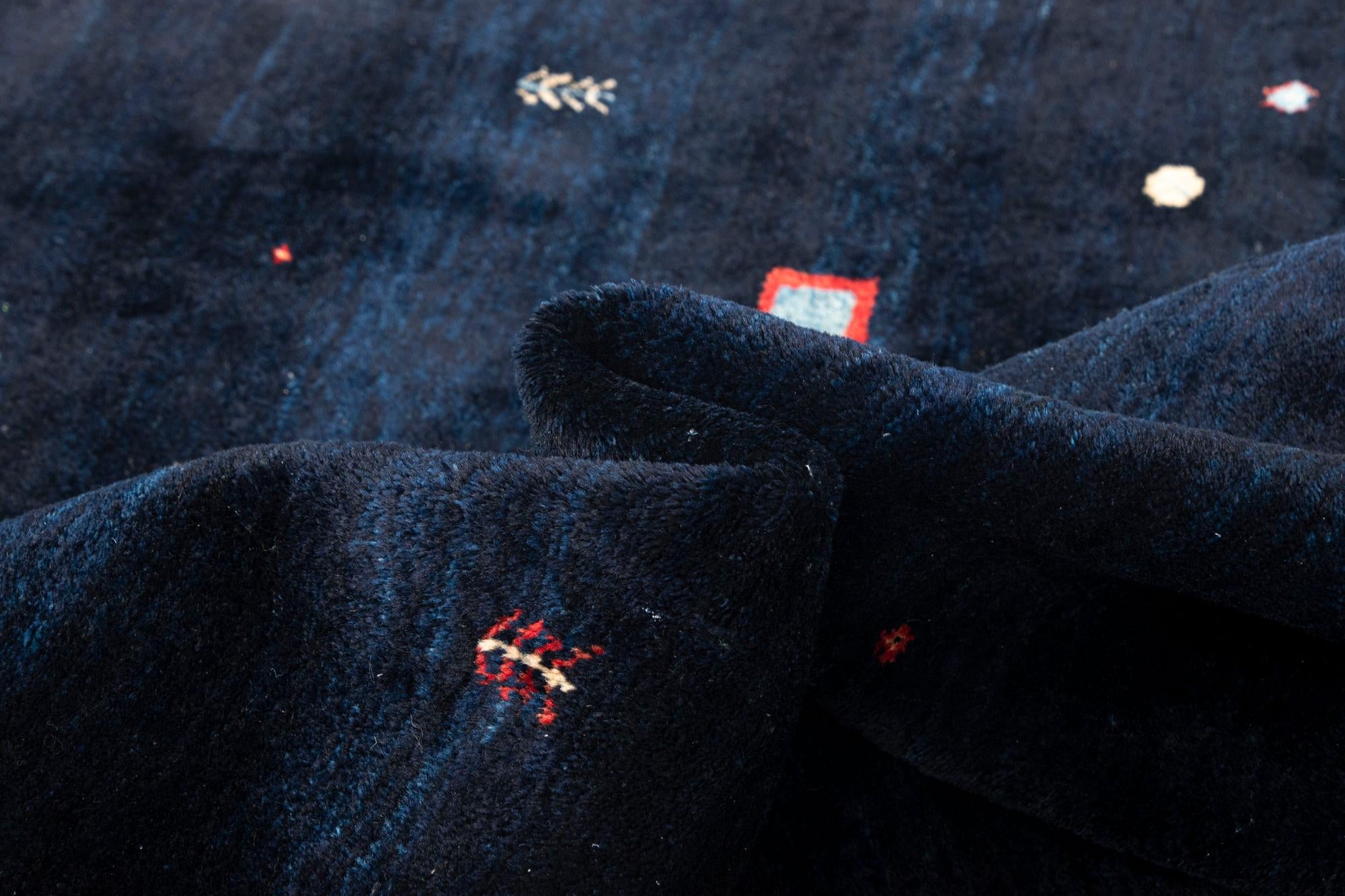 4' 1 x 6' 11 Gabbeh Rug
