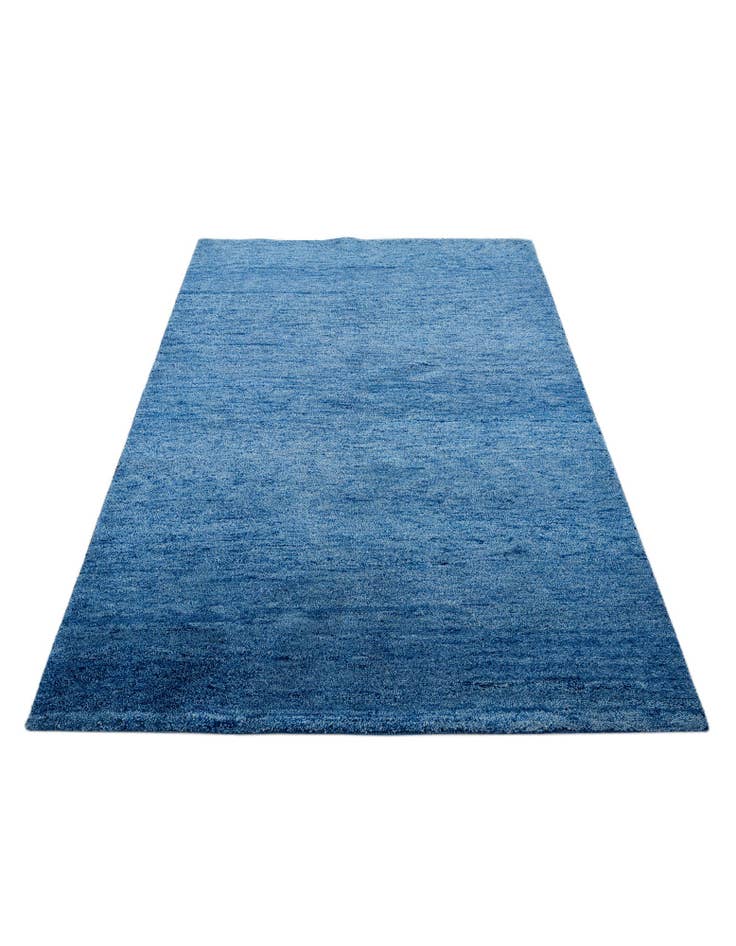 Detail image of 4' 8 x 6' 6 Hand Knotted Gabbeh Wool Rug