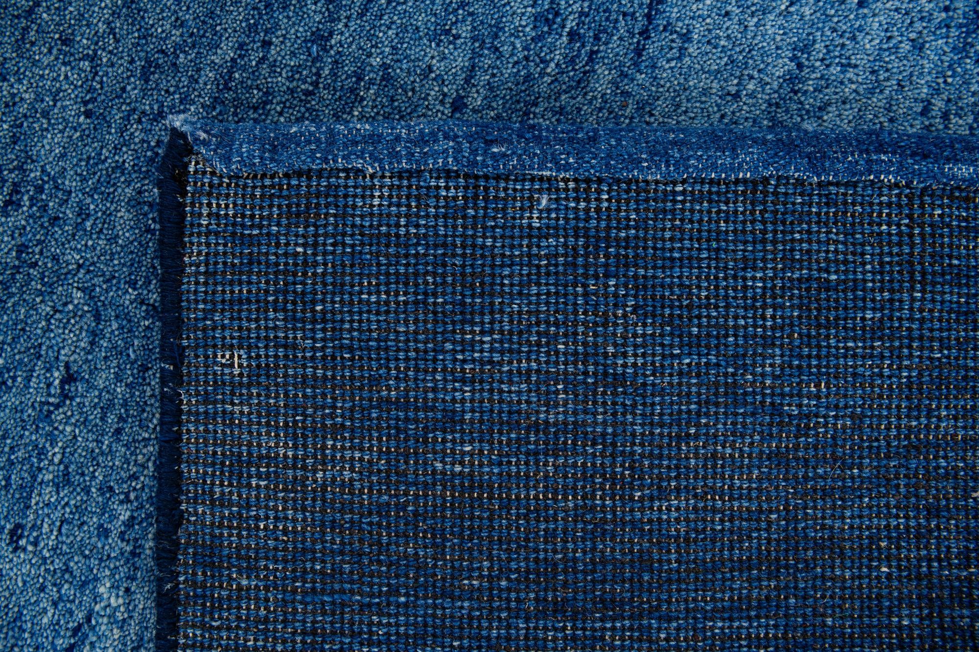 4' 8 x 6' 6 Hand Knotted Gabbeh Wool Rug