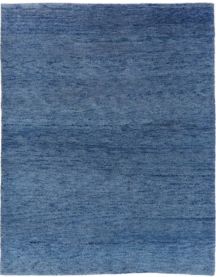 Detail image of 4' 8 x 6' 6 Hand Knotted Gabbeh Wool Rug