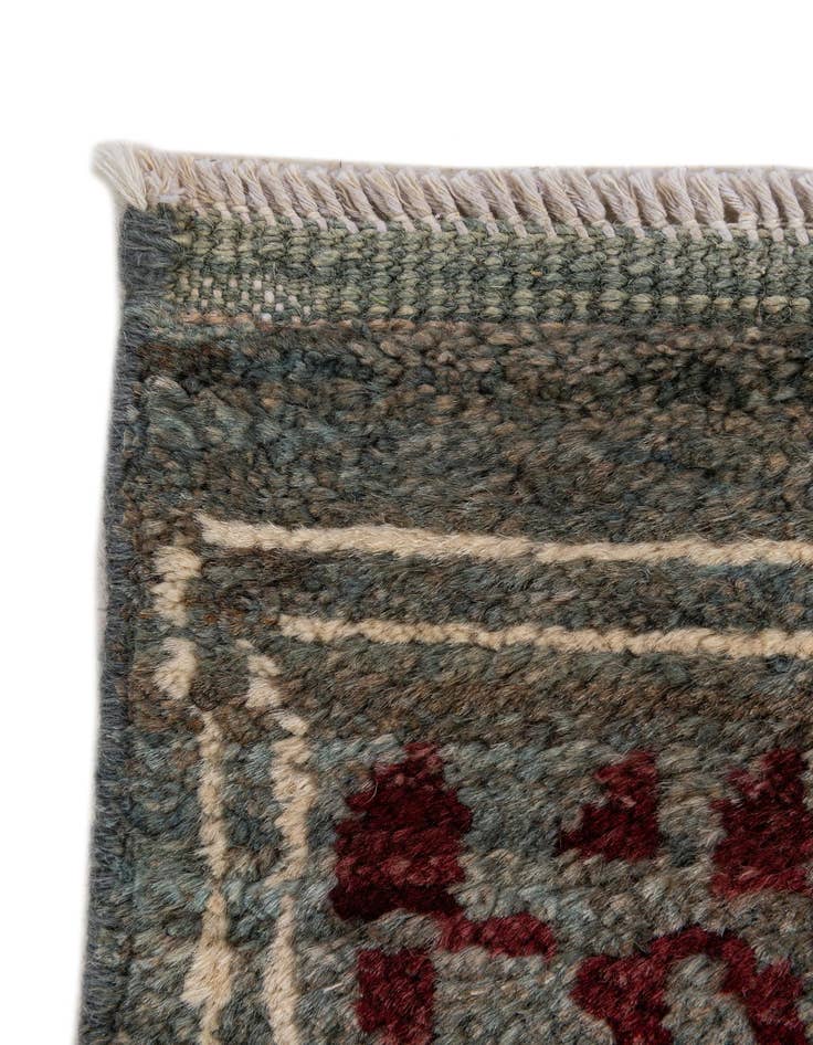 Detail image of 4' 10 x 6' 8  Hand Knotted Gabbeh Wool Rug