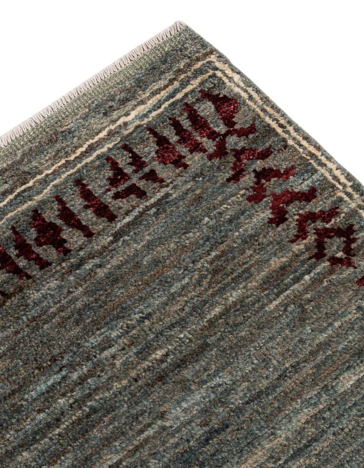 Detail image of 4' 10 x 6' 8  Hand Knotted Gabbeh Wool Rug