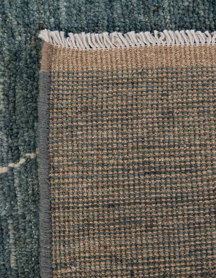 Detail image of 4' 10 x 6' 7  Hand Knotted Gabbeh Wool Rug