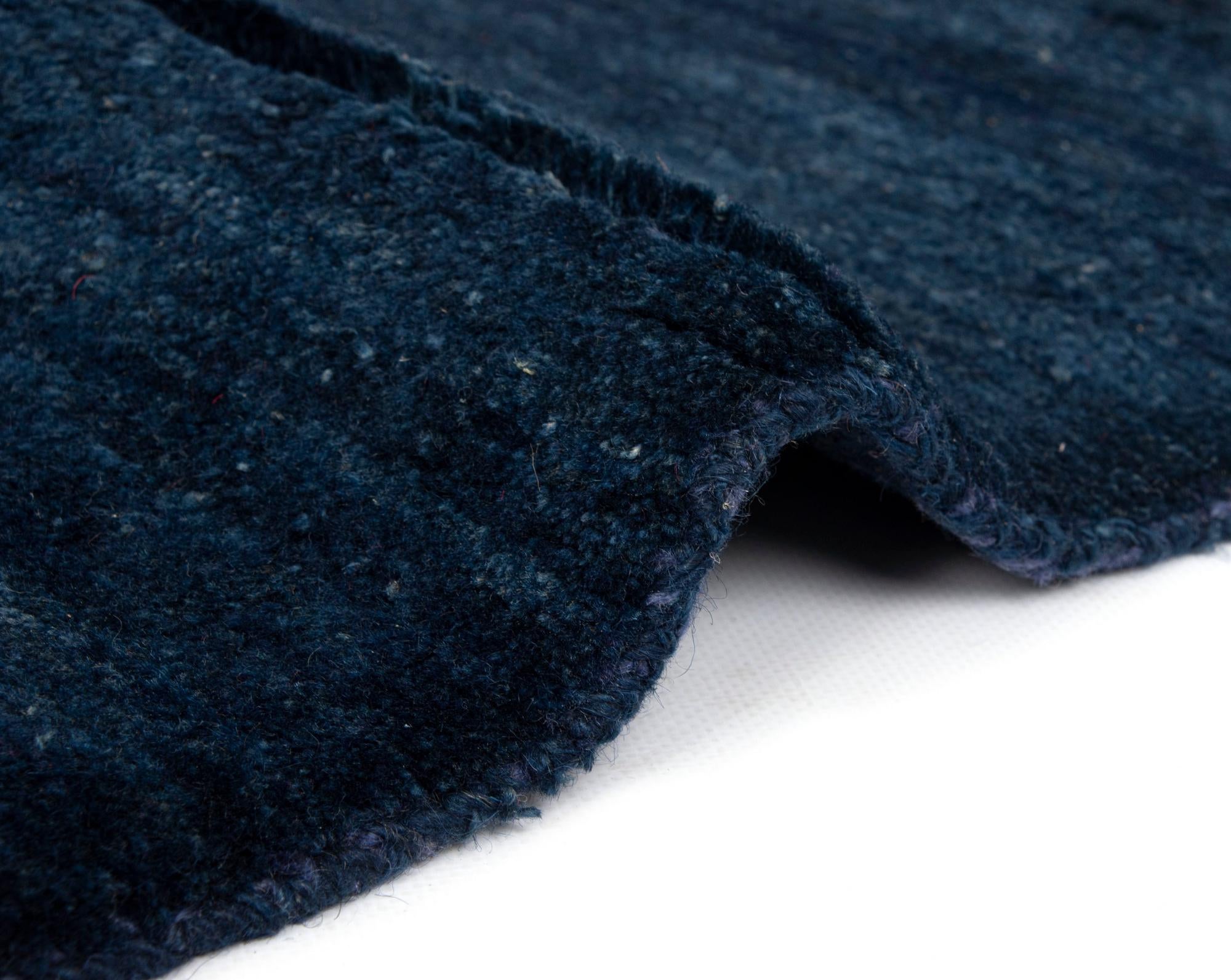 1' 4 x 1' 9 Gabbeh Shouli Wool Rug