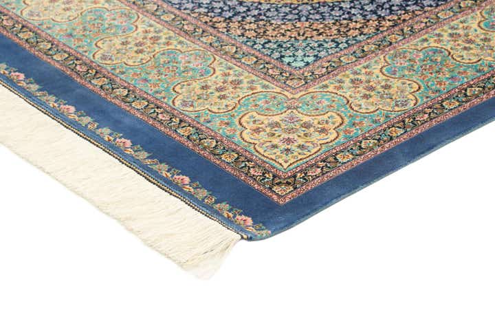 4' 9 x 7' 5 Ghom Design Rug