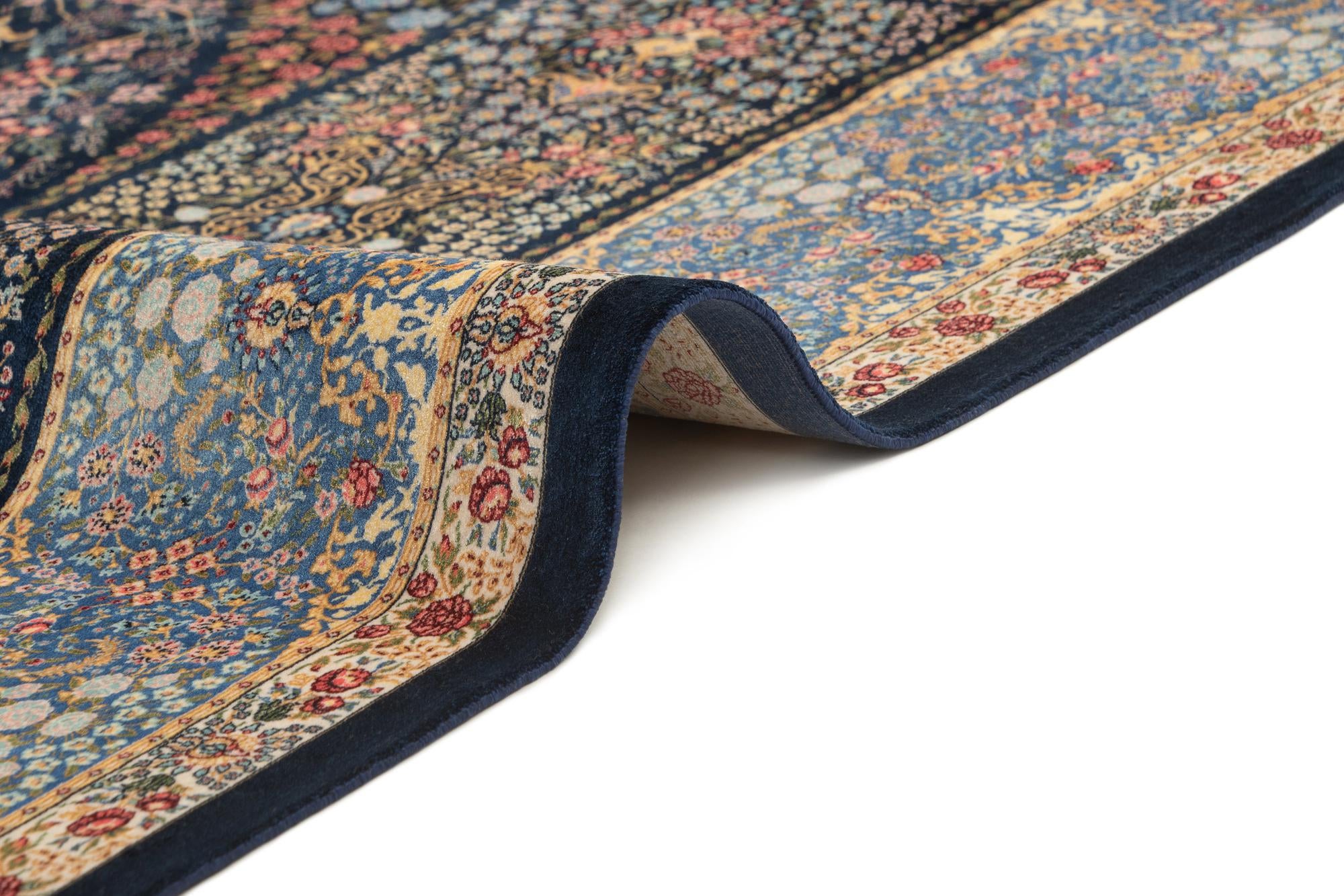 4' 9 x 7' 6 Ghom Design Rug